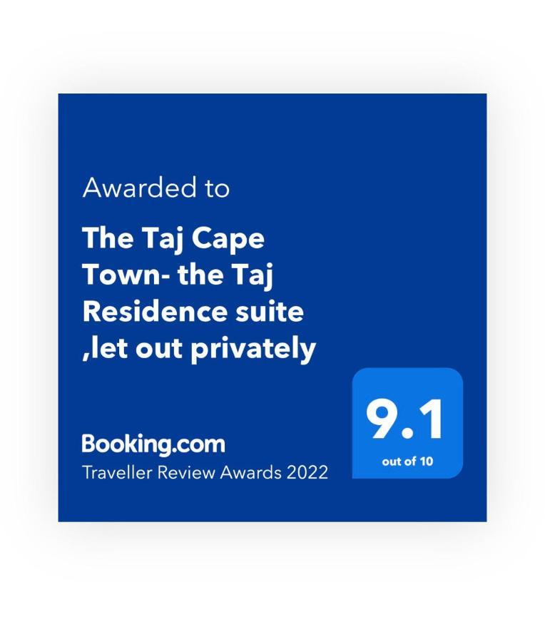 Taj Hotel Cape Town - Taj Residence Suite ,Let Out Privately Exterior photo